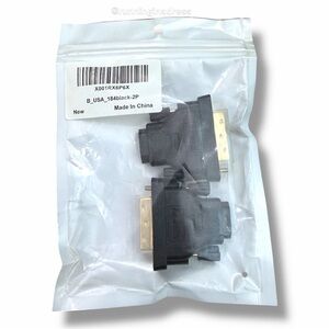 BENFEI Bidirectional DVI to HDMI Adapter 2-Pack New With Tag Sealed